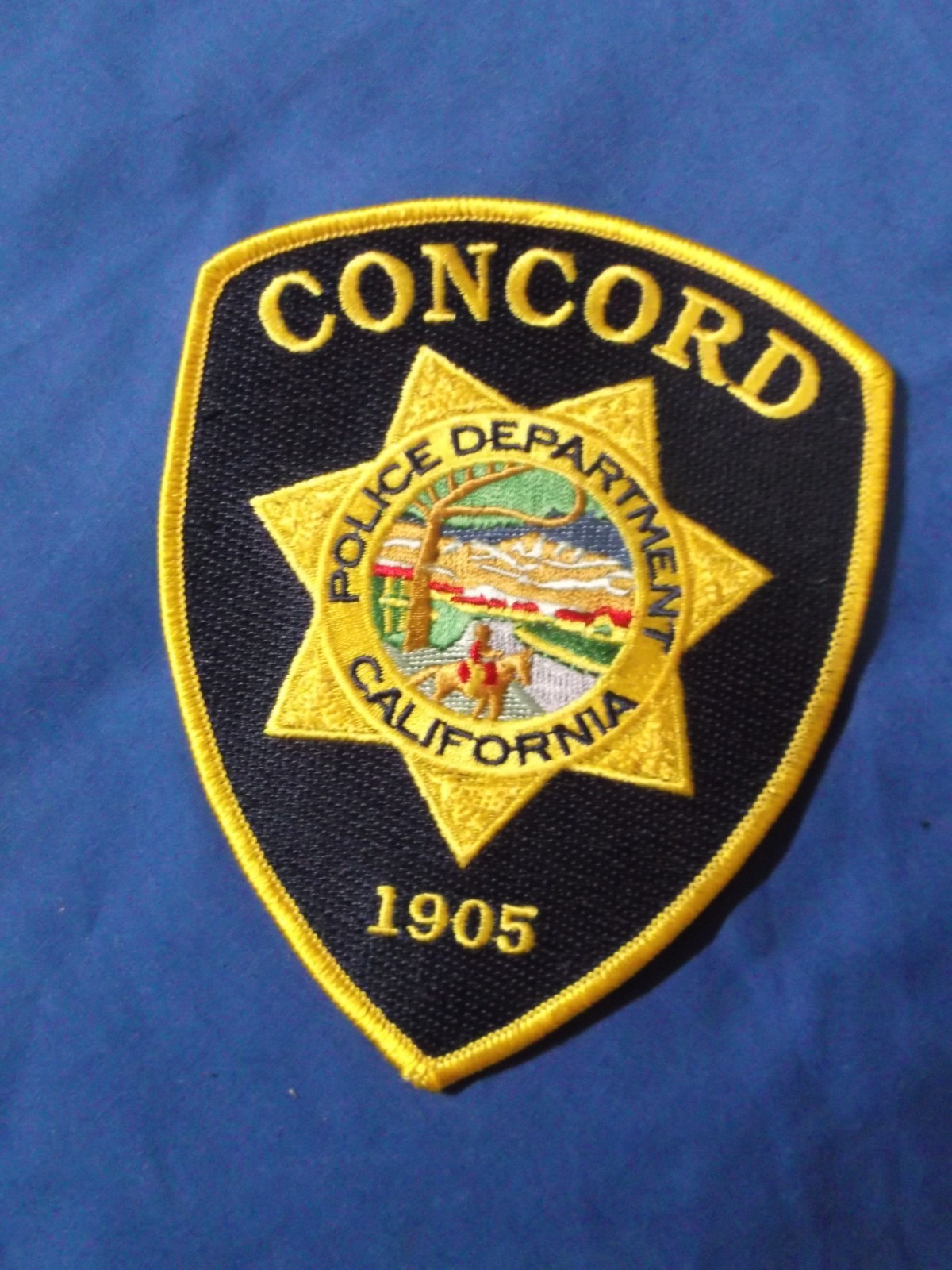 CITY OF CONCORD CALIFORNIA CA POLICE PATCH SHERIFF