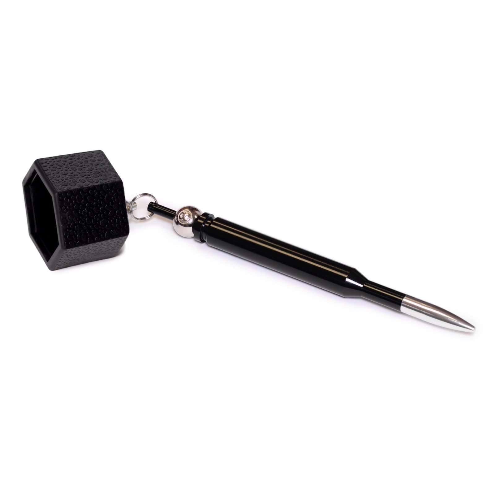 OKKO Hexagon Bullet Billiard Chalk Pocket Holder Black - Fits Kamui Roku Chalk