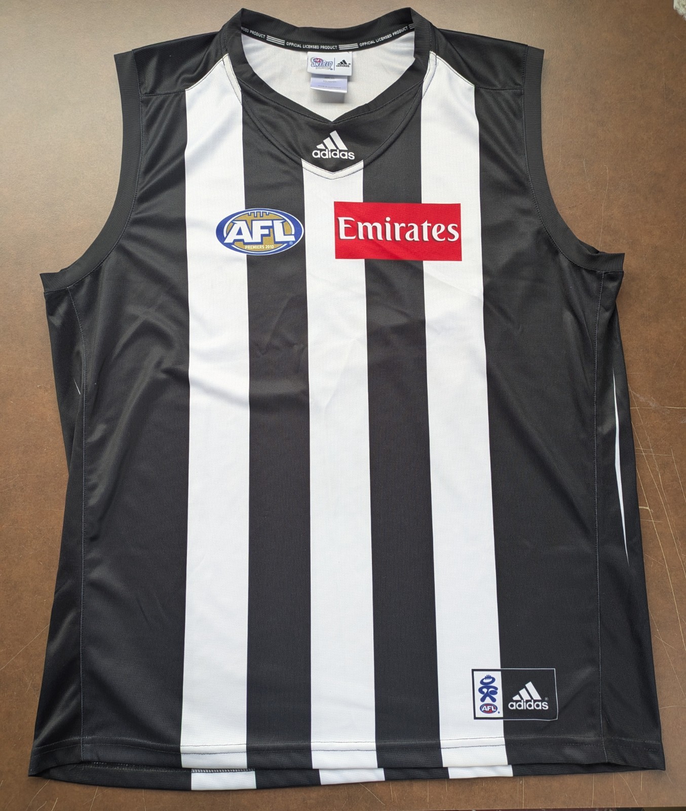 Collingwood Magpies 2011 Adidas Guernsey Jersey Jumper 3XL Number 4 Alan Didak