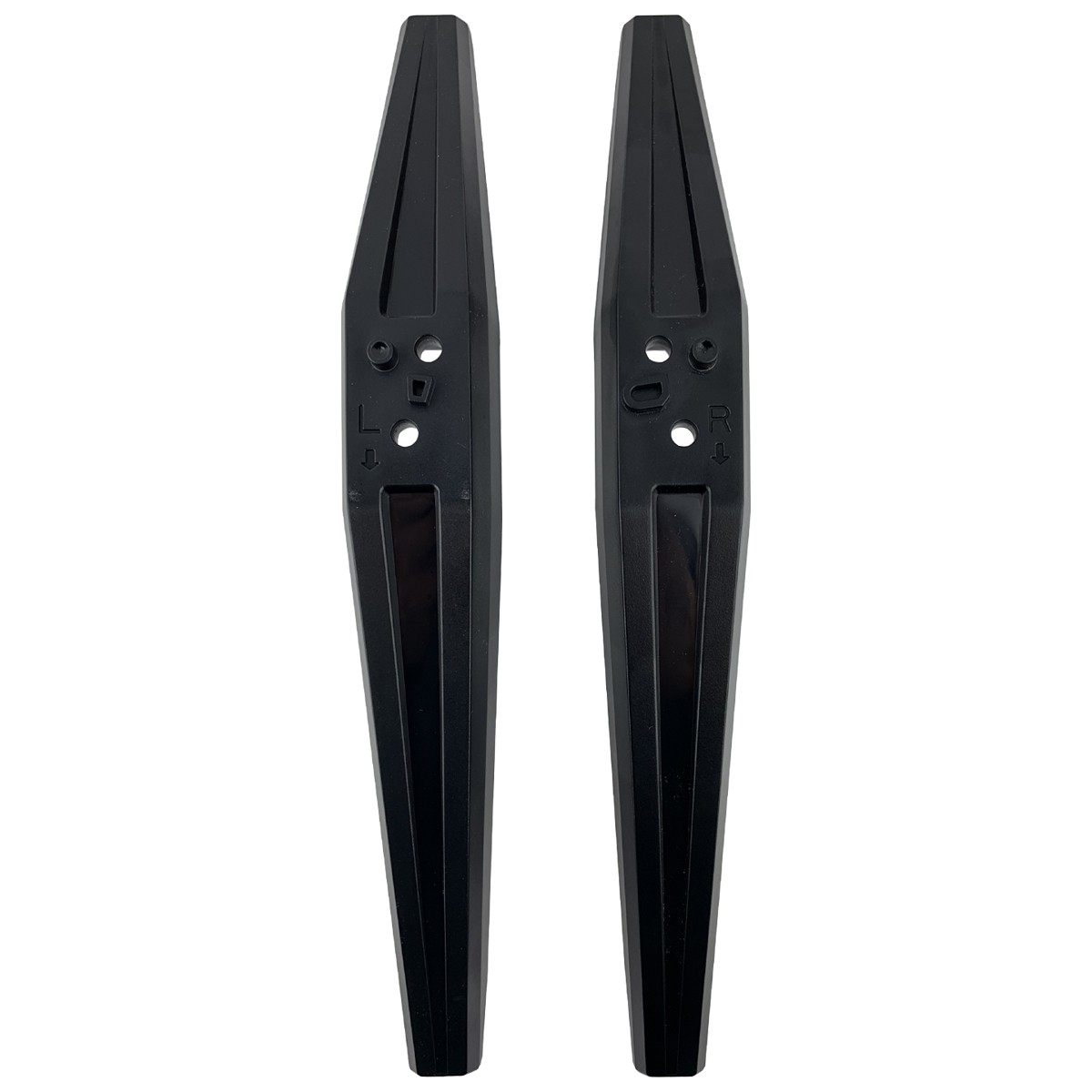 New Original Onn X34T06401 TV Stand Pair Legs Base With Screws