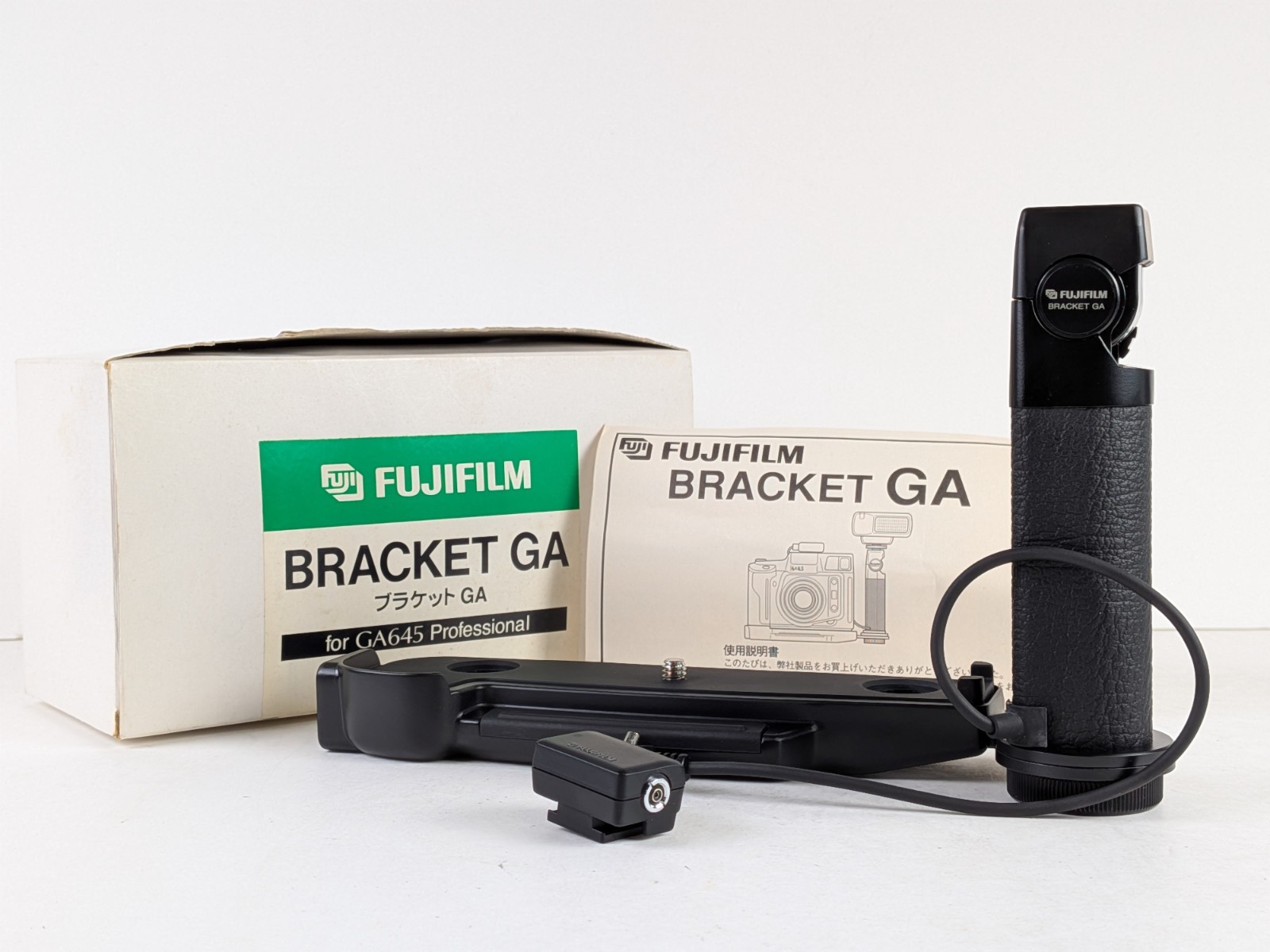 [TOP MINT] Fuji Fujifilm GA Bracket w/ Hot shoe adapter for GA645 Pro From JAPAN