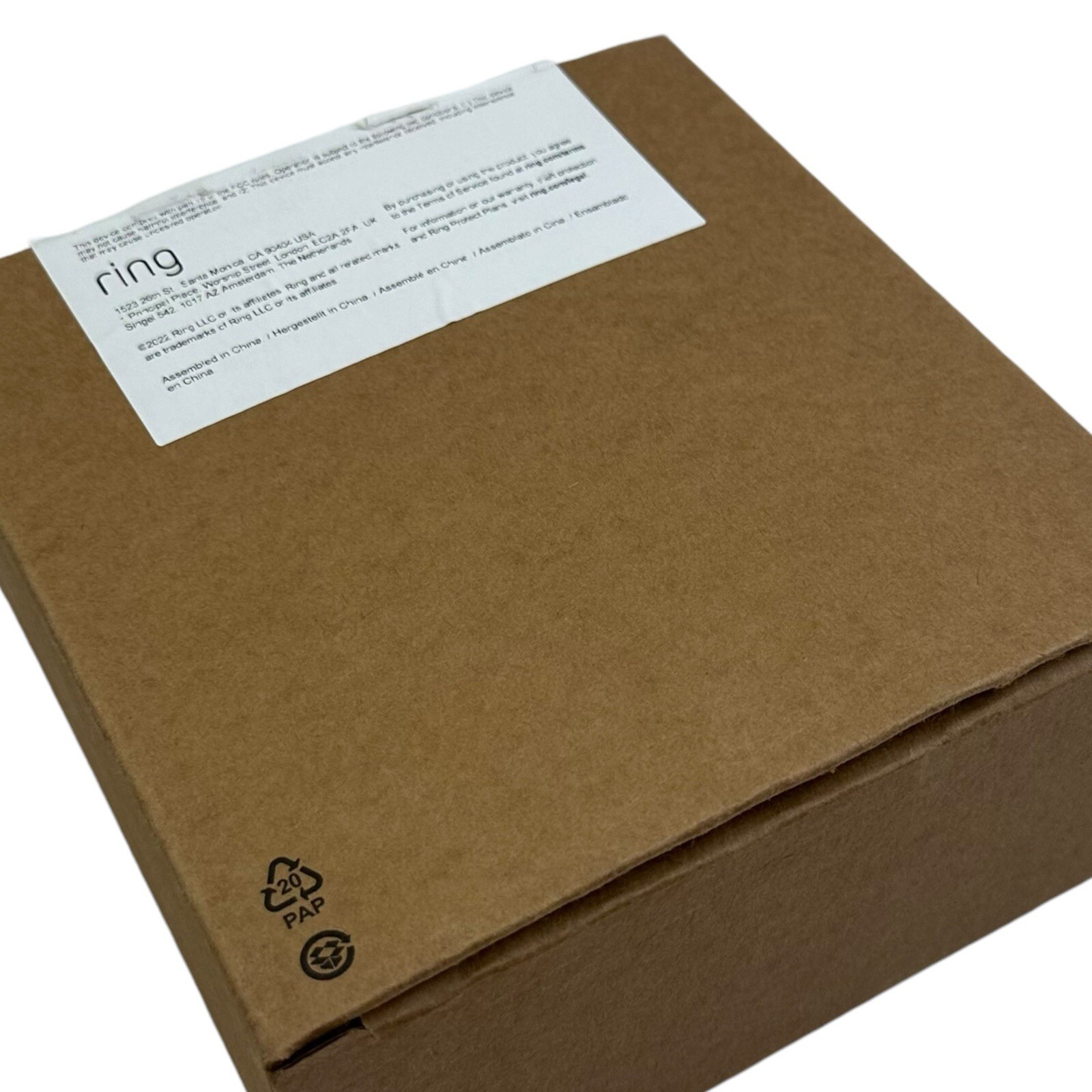 Ring Stick Up Cam 3rd Gen Battery White (NEW/OPEN BOX)