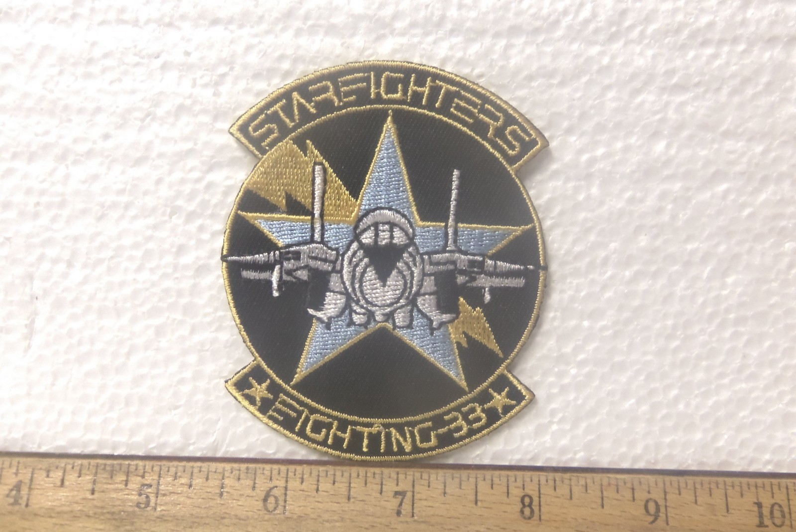 US Navy - Star Fighters - Fighting - 33 Embroidered Patch