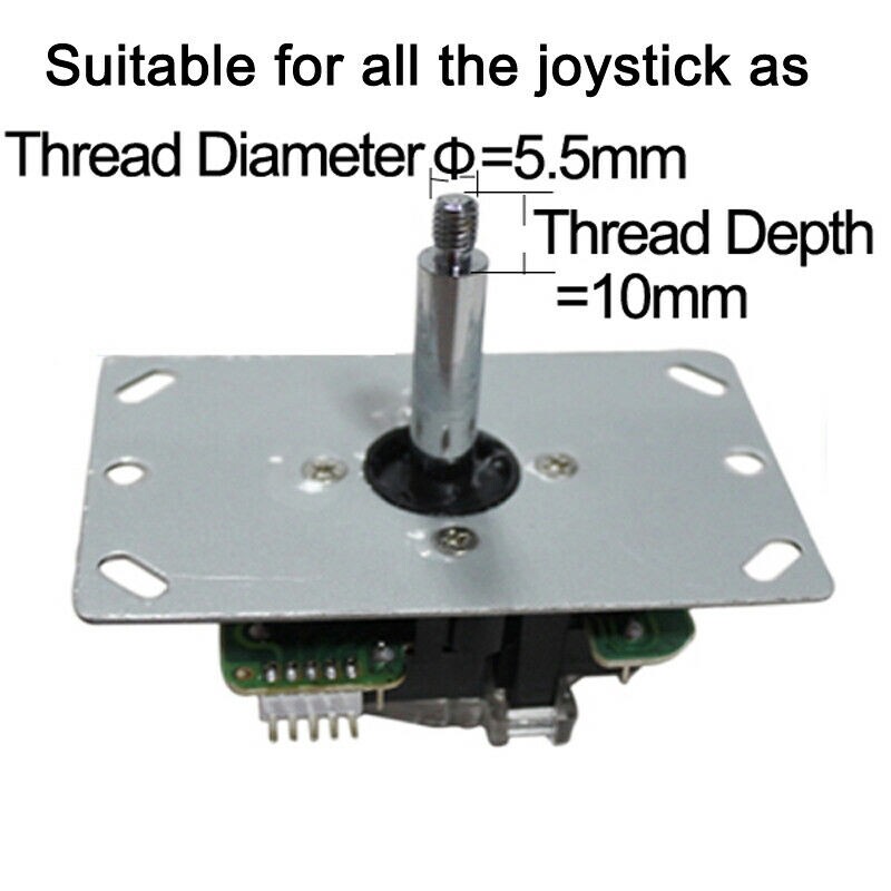 Arcade Joystick DIY Parts Top Ball Top Handle Battop Ball Multi Colors