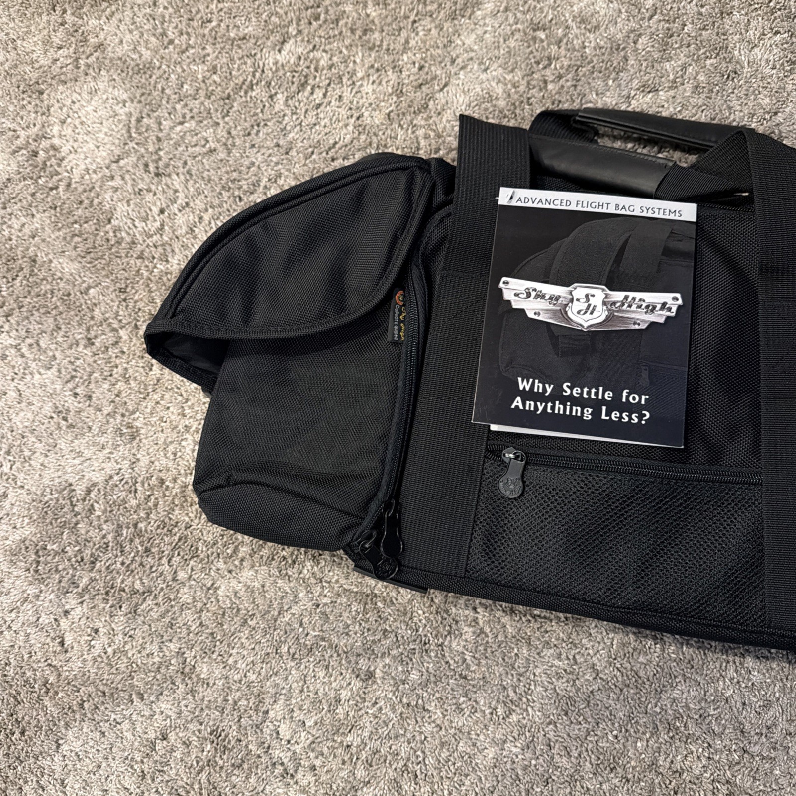 SKY HIGH GEAR Gemini Duffel Bag for Pilots ~