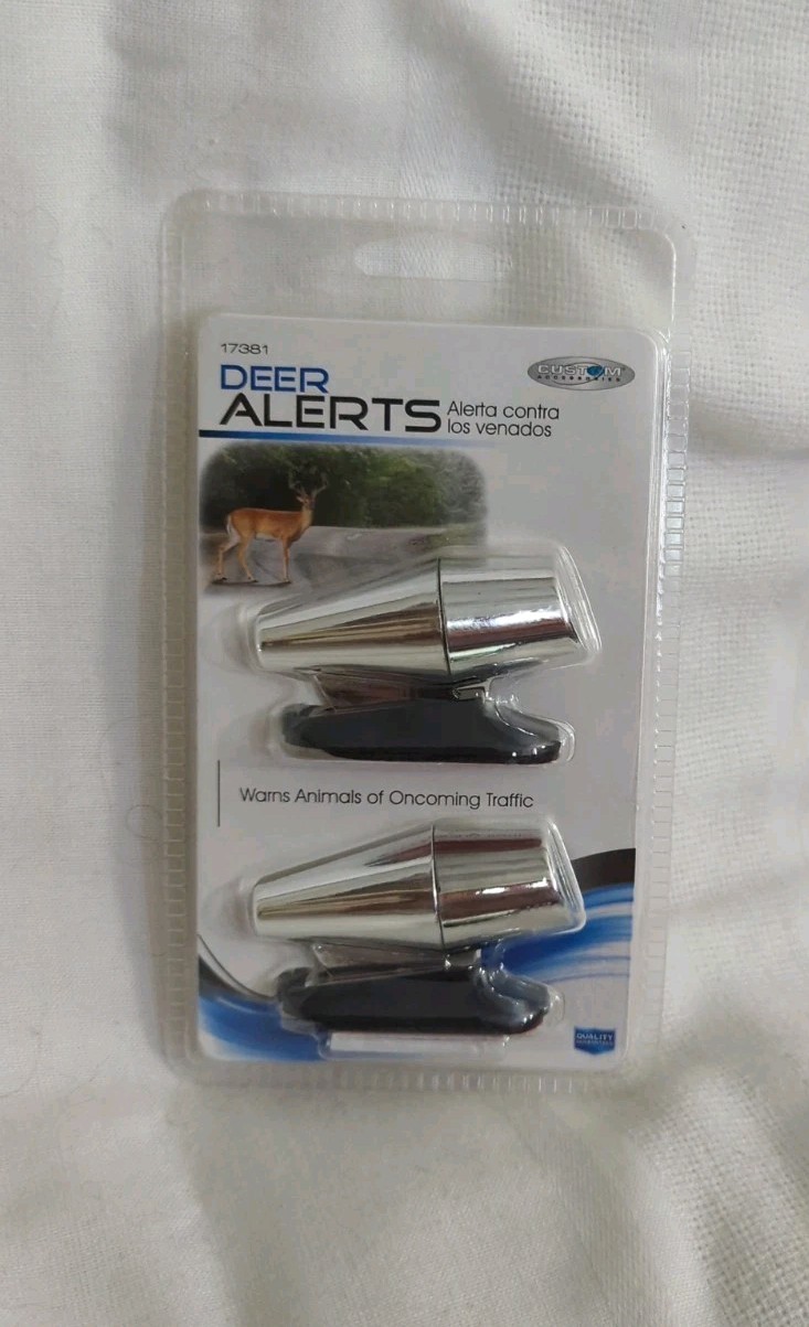 Custom Accessories Chrome Deer Alerts (2 Pack)
