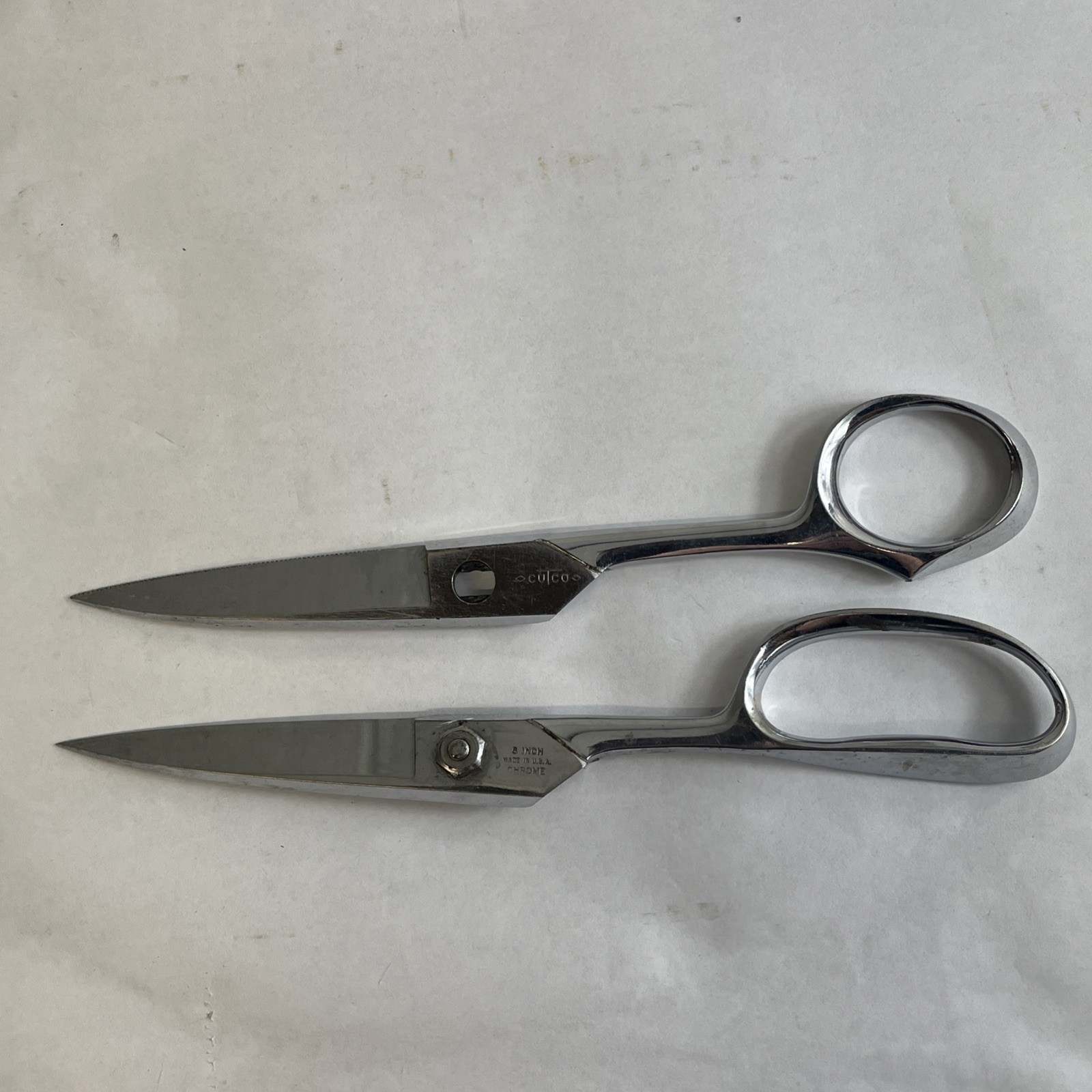 CUTCO CHROME 8” SCISSORS Pull Apart Vintage Nice
