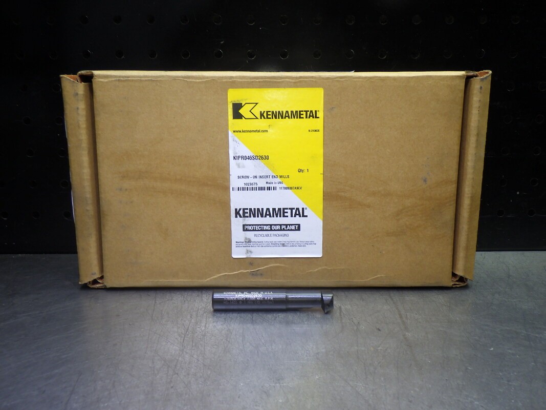 Kennametal 30° Indexable Chamfer Cutter 0.5" Shank KIPR046SD2630 (LOC2651A)