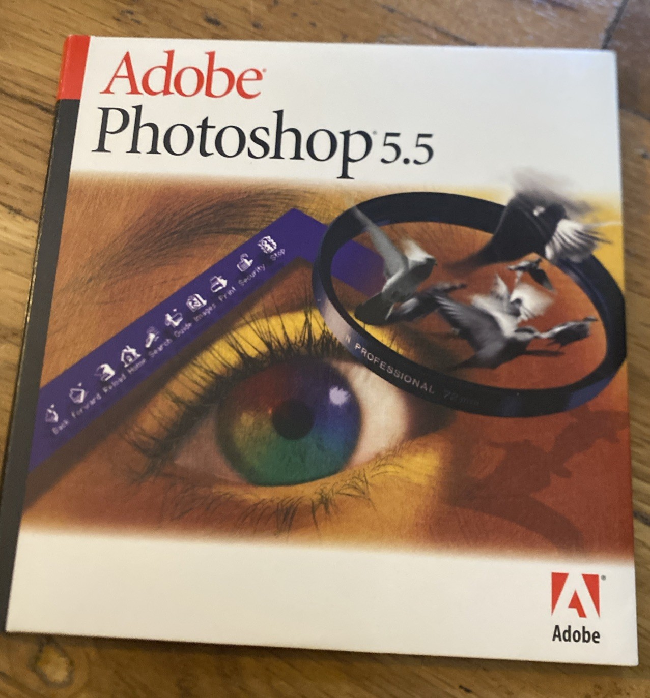 Adobe Photoshop 5.5 Upgrade Macintosh Image Editing Software W/ Serial Numbers