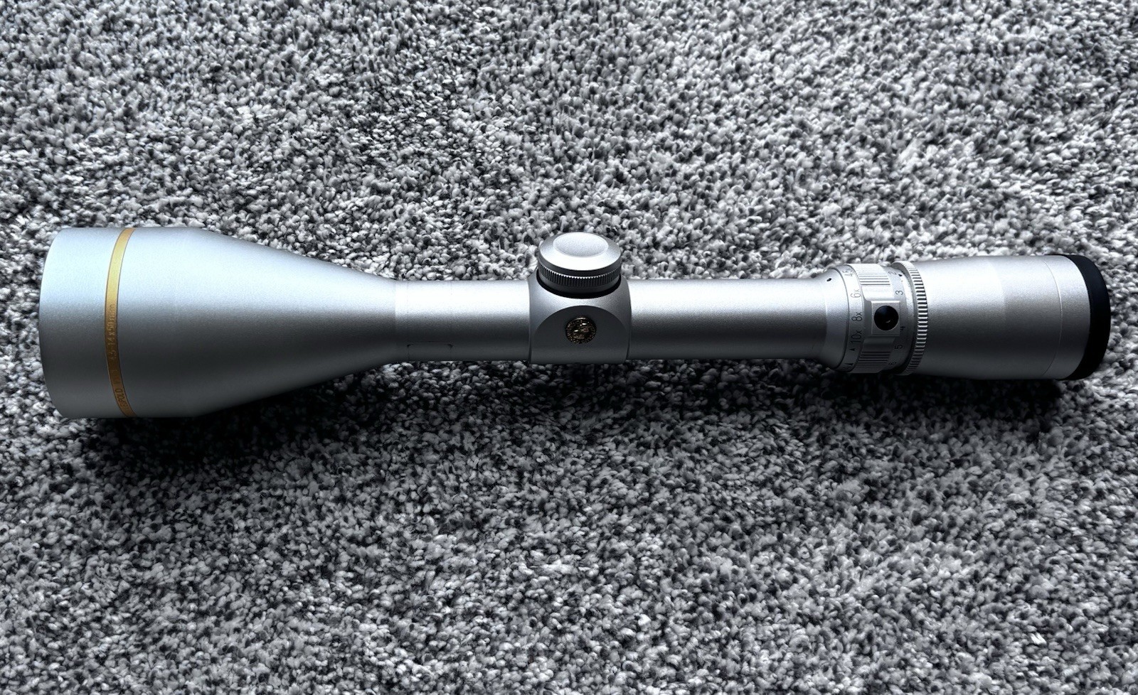 Leupold VX 3 4.5-14x50mm  Boone & Crockett Rifle Scope ~Silver~ Excellent