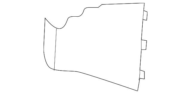 Genuine GM Lower Panel 25787787