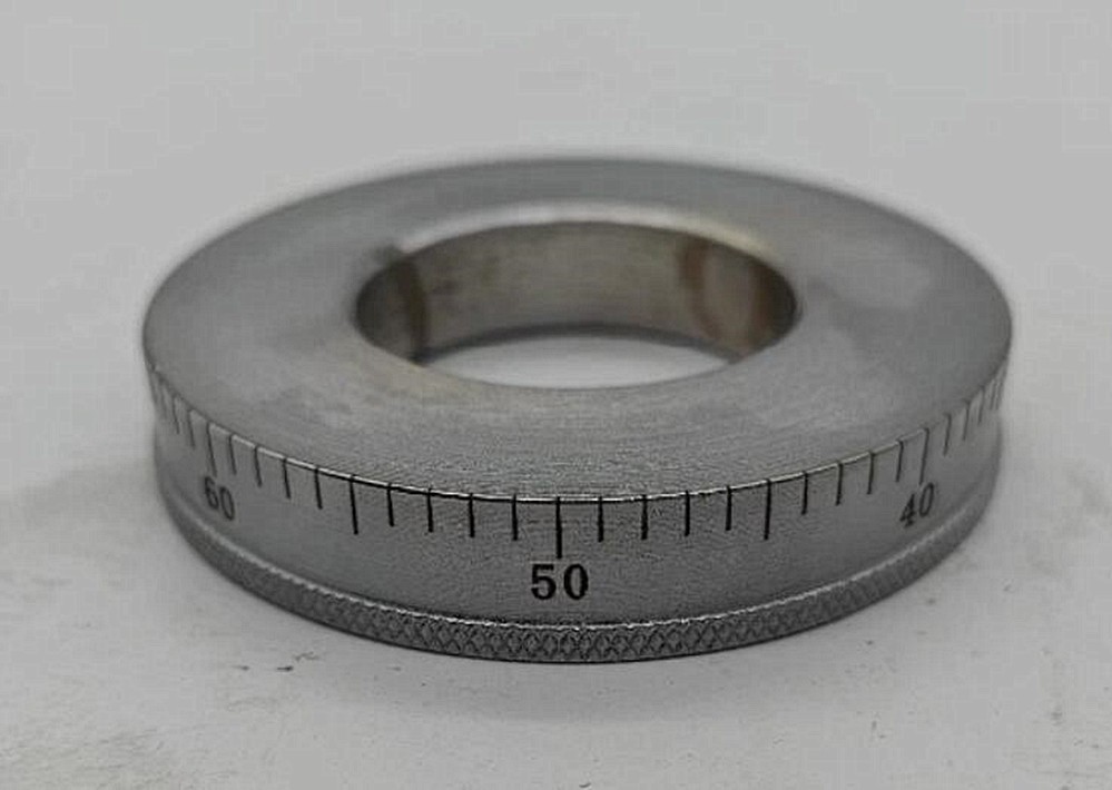 1Pcs Milling Machine 0-80mm Lathe Scale Metal Ring Dial Machine Part 70*59*12mm