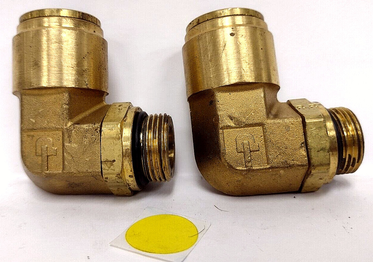 NAVISTAR PARKER ELBOW PUSH-CONNECT W/O-RING 3826347C1 **LOT OF 2**