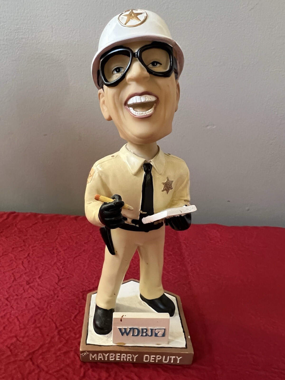 David Browning The Mayberry Deputy Bobblehead Salem Avalanche SGA Cycle Cop