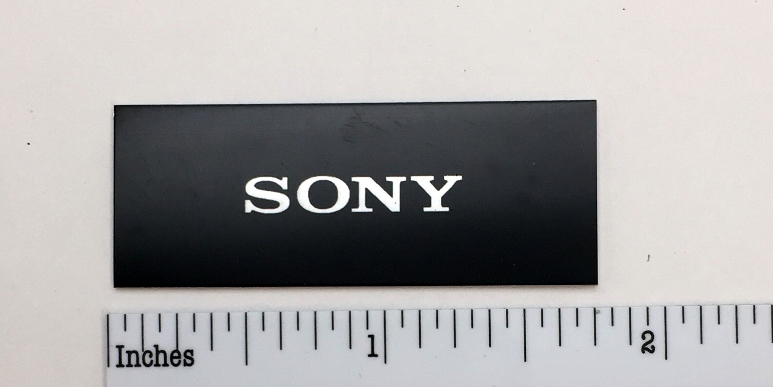 Sony Turntable Badge Logo For Dust Cover Metal Custom Made