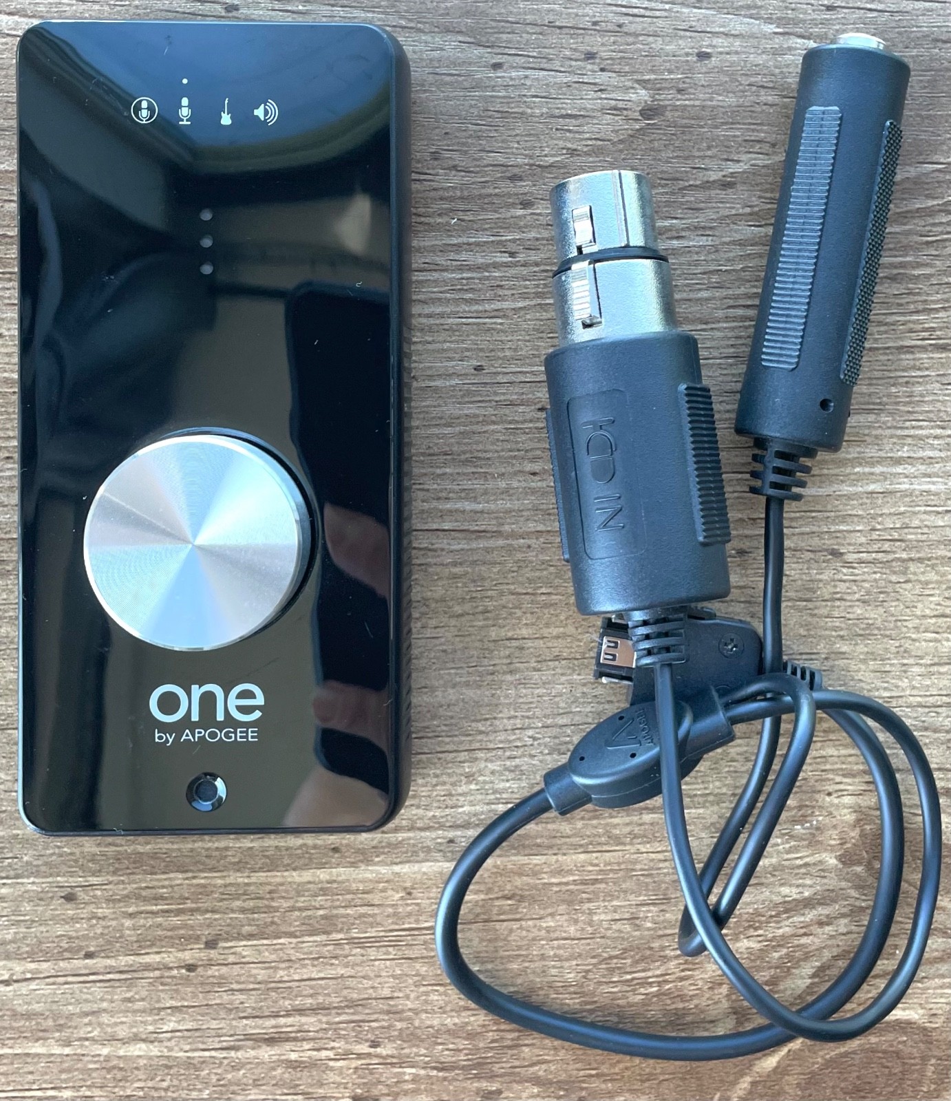 Apogee ONE Professional Audio Interface Apple Mac USB Audio  w/ XLR Adapter