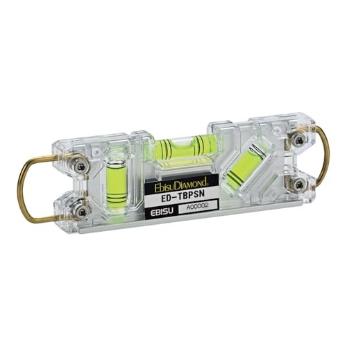EBISU Leveling Tool Tobilevel Pro S Silver/Green ED-TBPSN 160mm