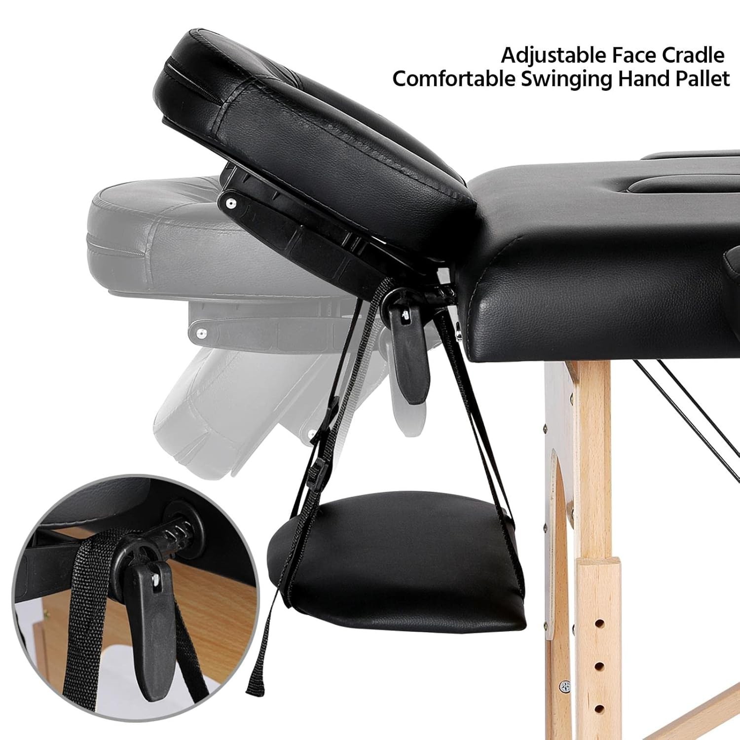 Massage Table Portable Lash Beds Spa Bed Massage Couch Foldable Spa Tables Ad...