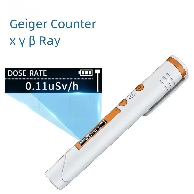 Geiger Counter Radiation Detector Pen HFS-P3 Nuclear Dosimeter Beta Gamma X-Ray