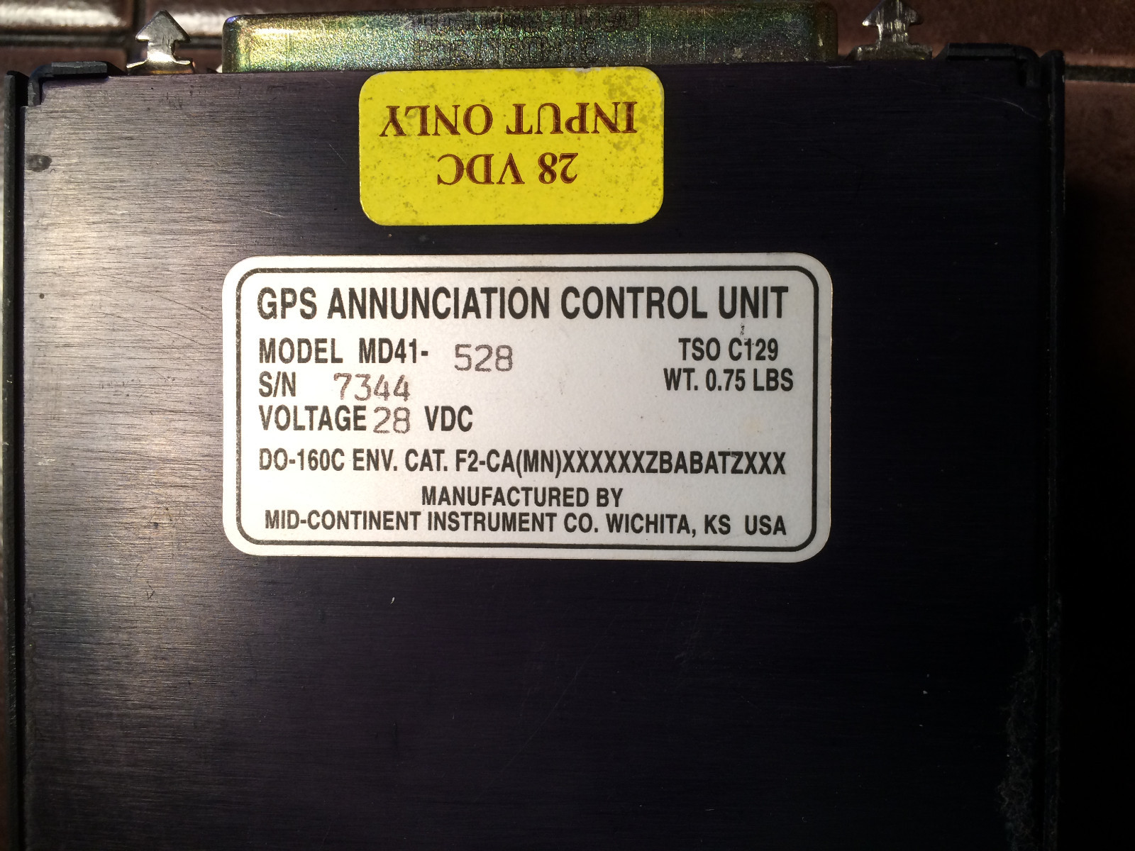 MD41-528 GPS Annunciator