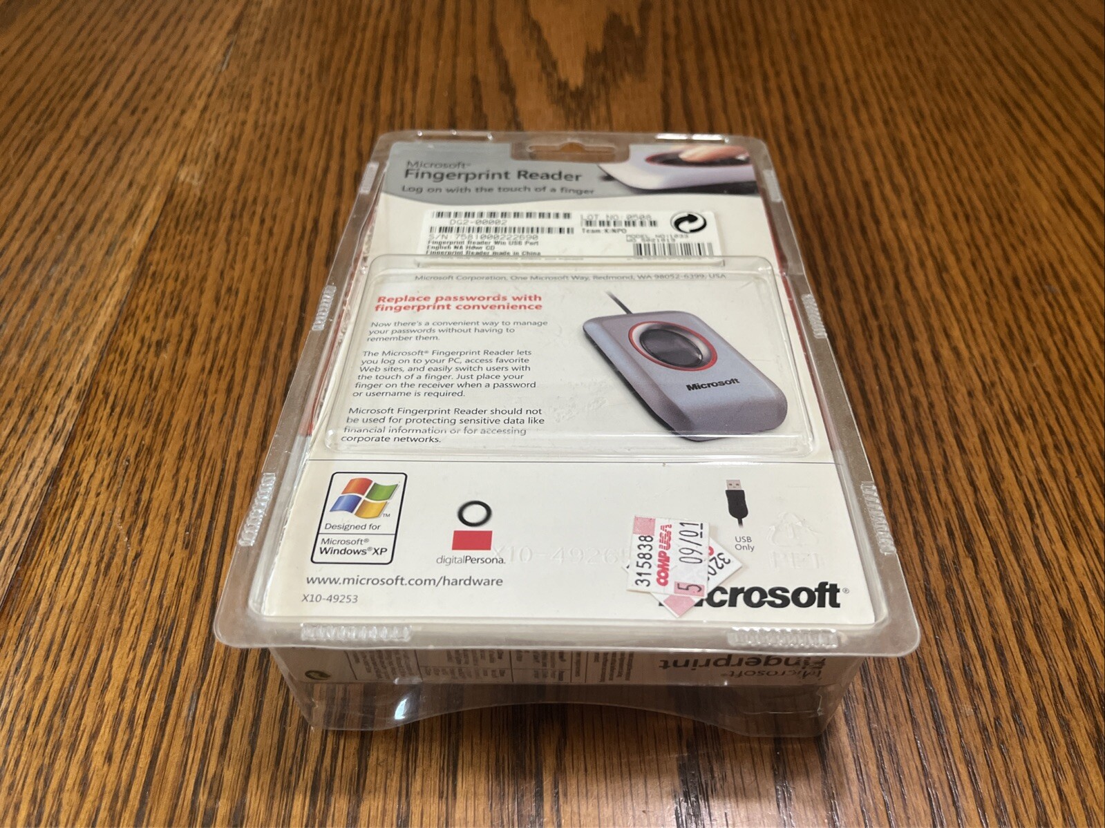 SEALED Microsoft Fingerprint Reader