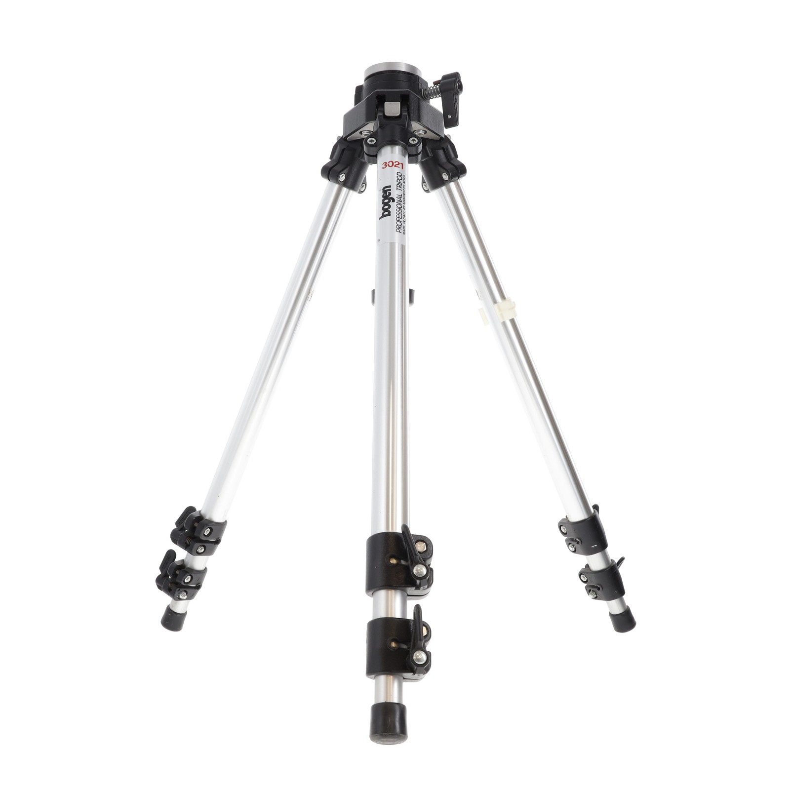 Bogen/Manfrotto 3021 Tripod Legs, 3-Section, Chrome, 26-71in.