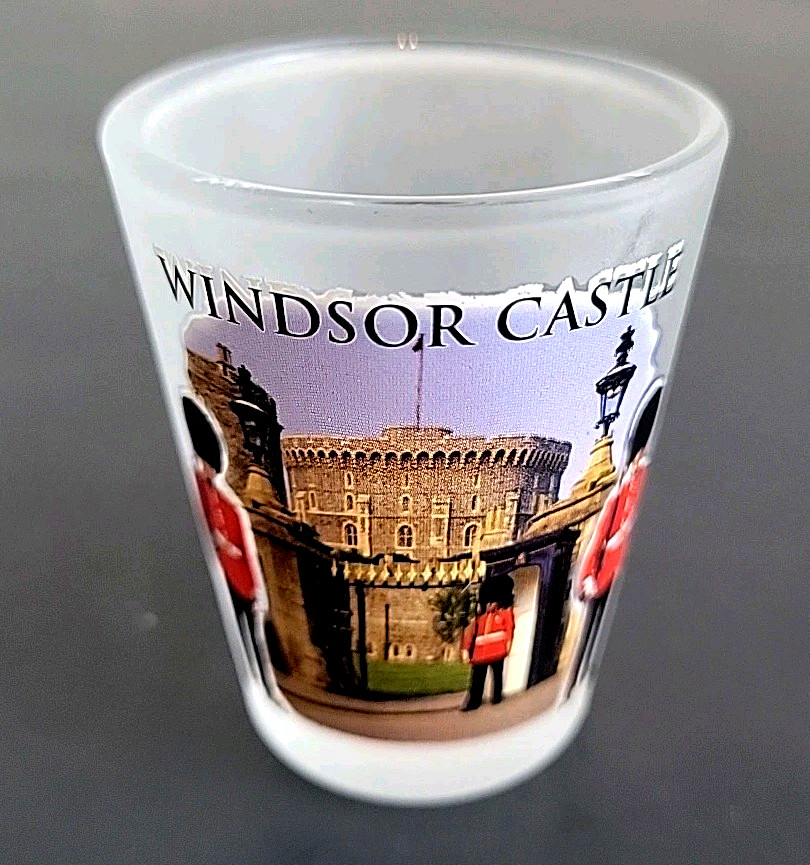 "WINDSOR CASTLE" Souvenir Shot Glass - 2.25" H