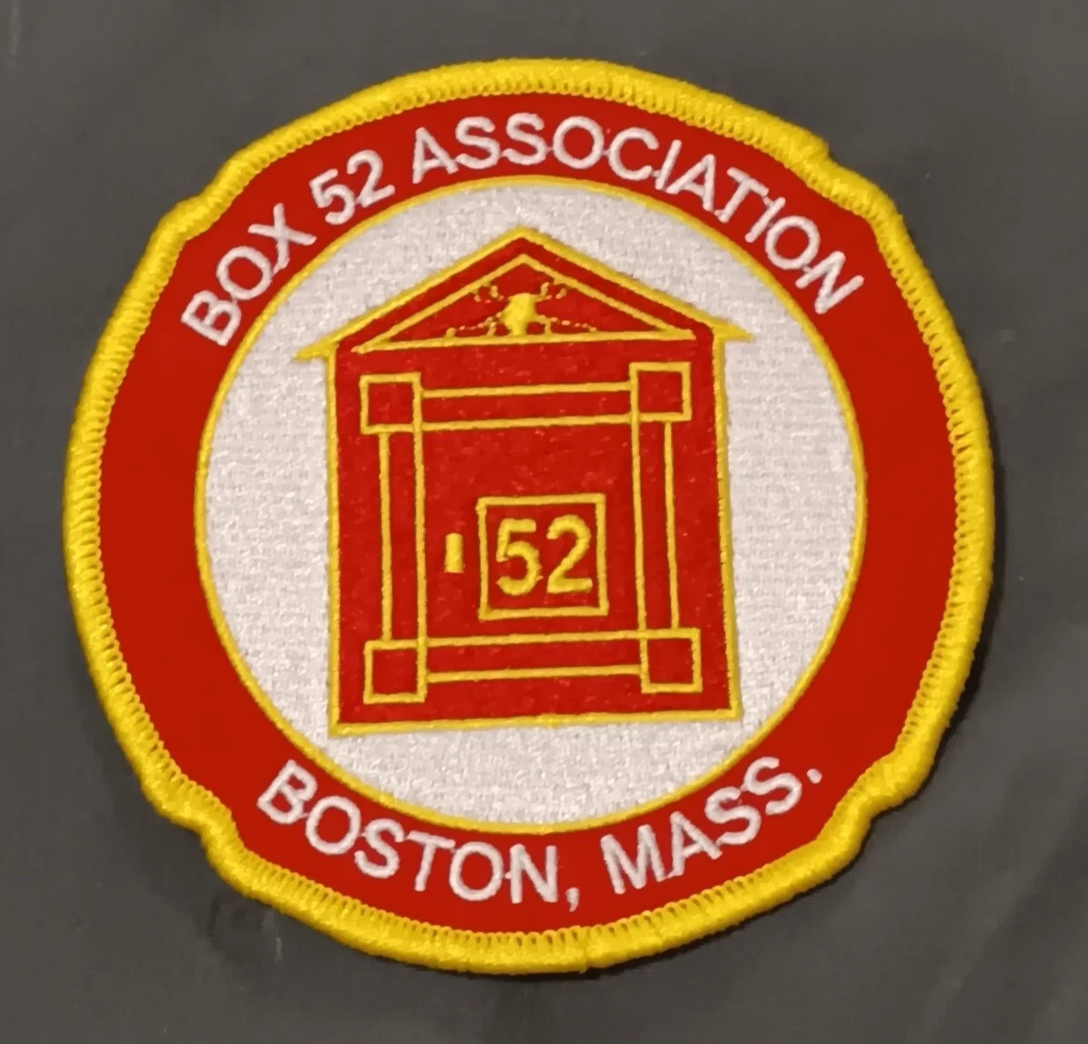Boston Fire Dept Box 52 Association Patch Great Boston Fire box patch