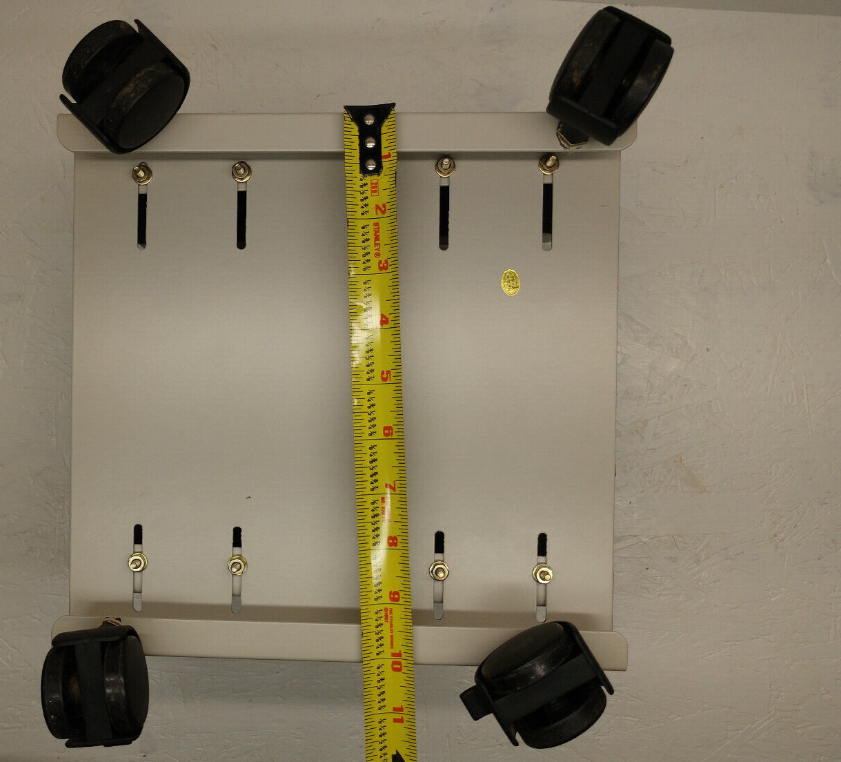 Mobile CPU Stand - Adjustable with Wheels - Metal