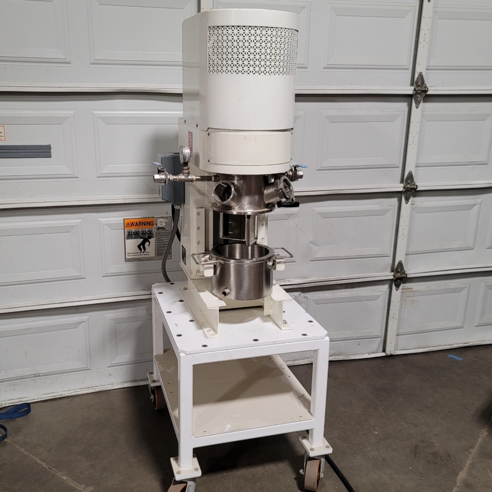 Premier Mill PLM-5 Planetary Mixer With Vacuum Cover, 1/2HP, 5L Cap, 460VAC 3Ph