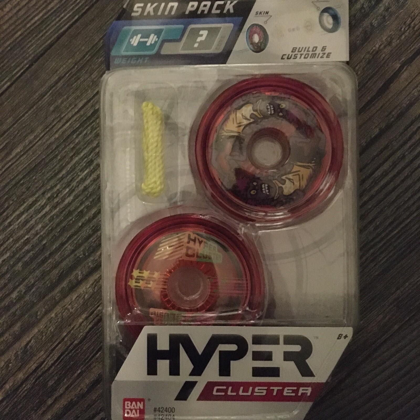 Ban Dai Hyper Cluster Yo-Yo Skin Pack #42404