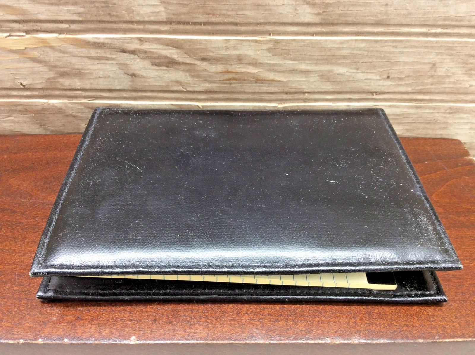 Logitech Solar Calculator Adjustable Head Soft Folding Case Notepad Vintage NOS
