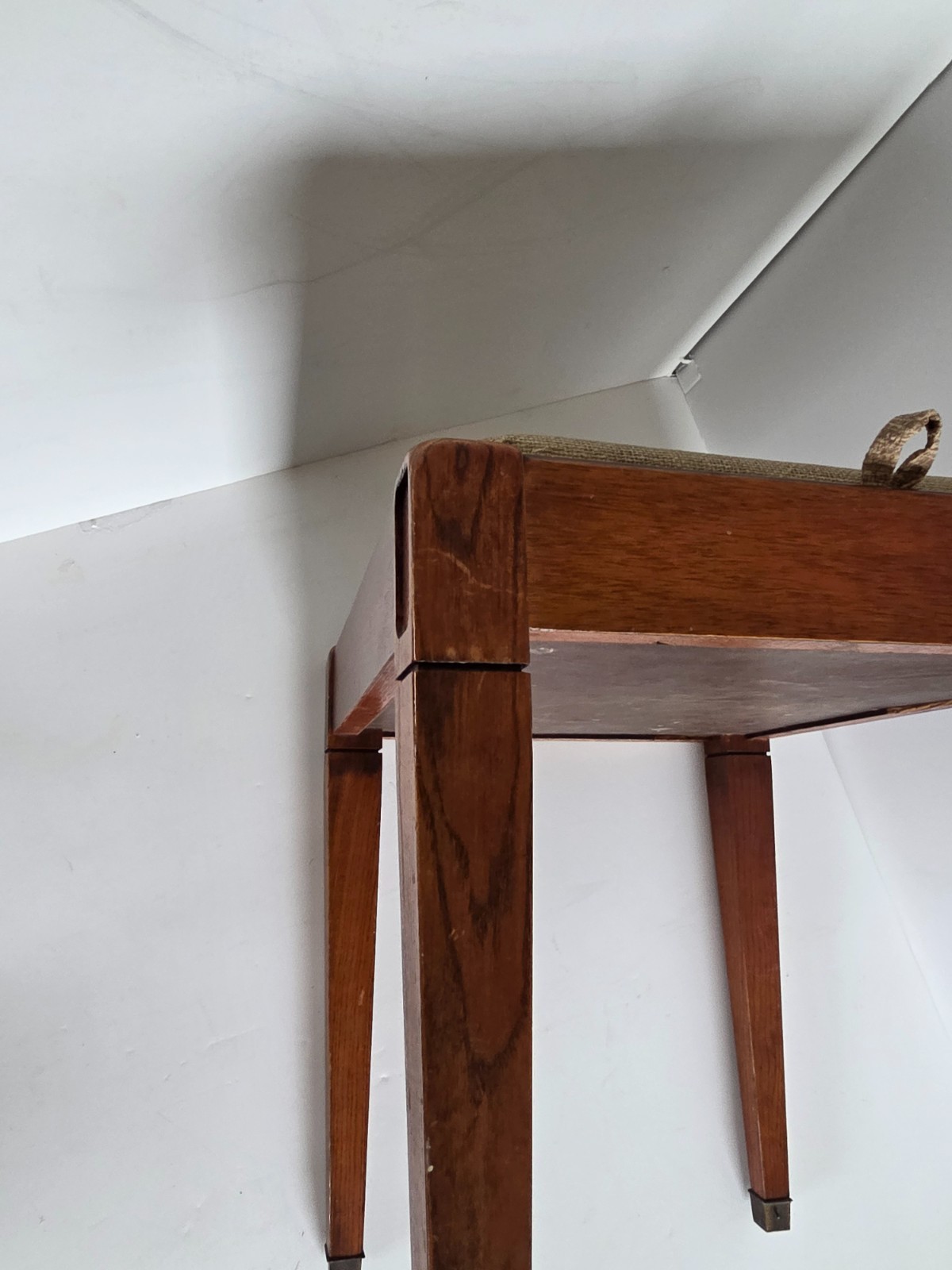 Vintage Wood Singer Sewing Machine Bench / Stool