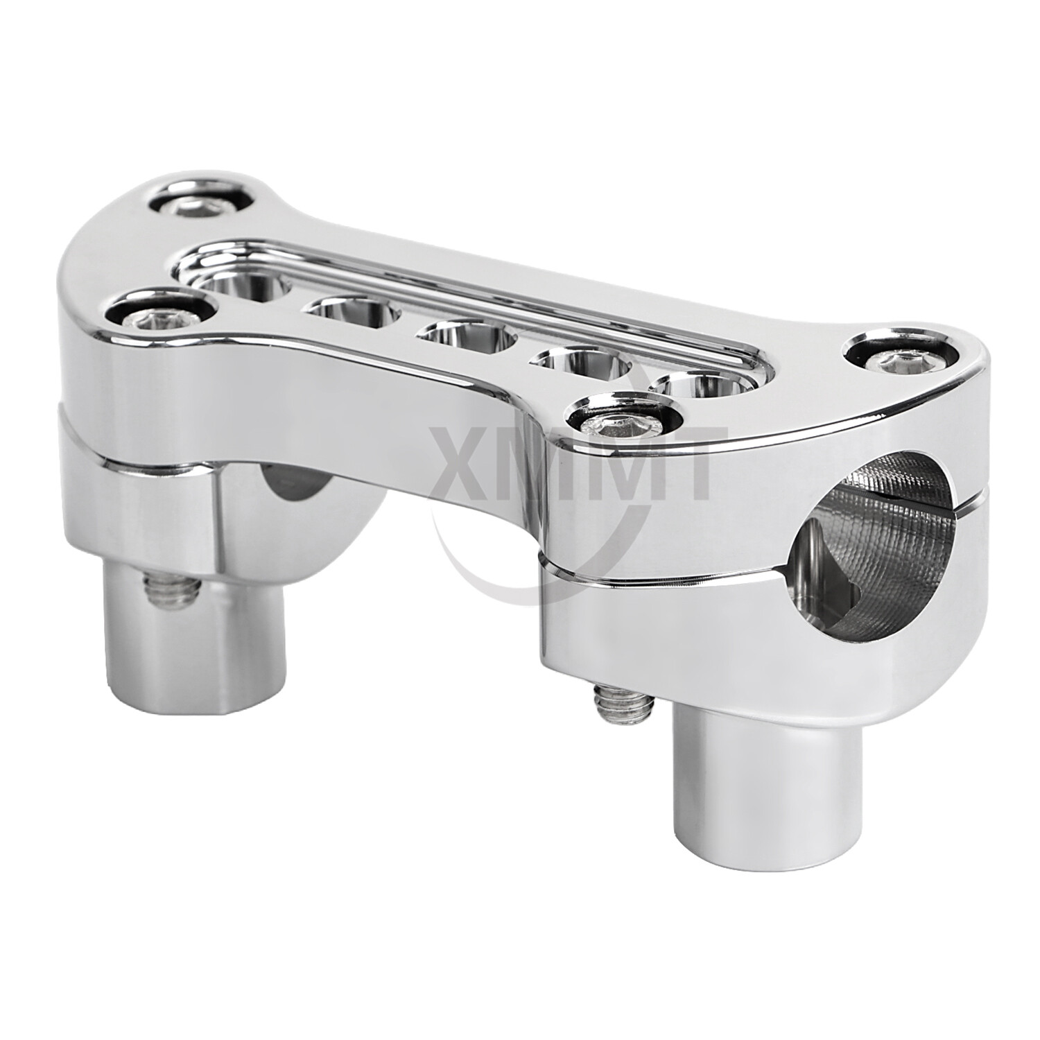 1.7" Handlebar Risers W/ Top Clamp For Harley 1" Bar Dyna Street bob Softail XL