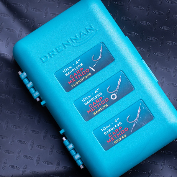Drennan Hook Box 4” 10cm Organized Magnetic Hooklength Storage Case