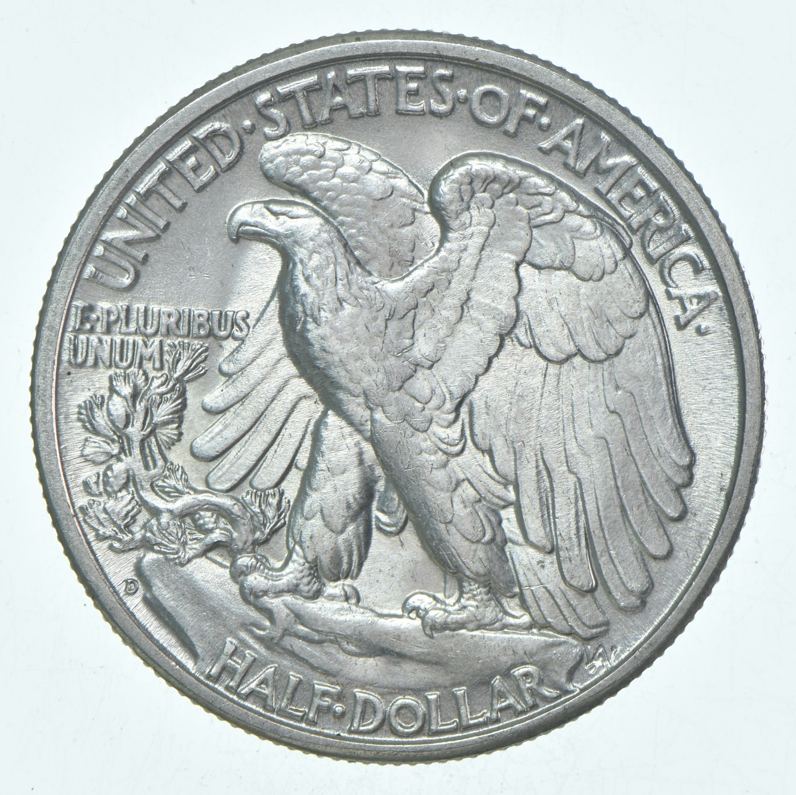 BU 1947-D Walking Liberty Half Dollar Uncirculated 90% Silver