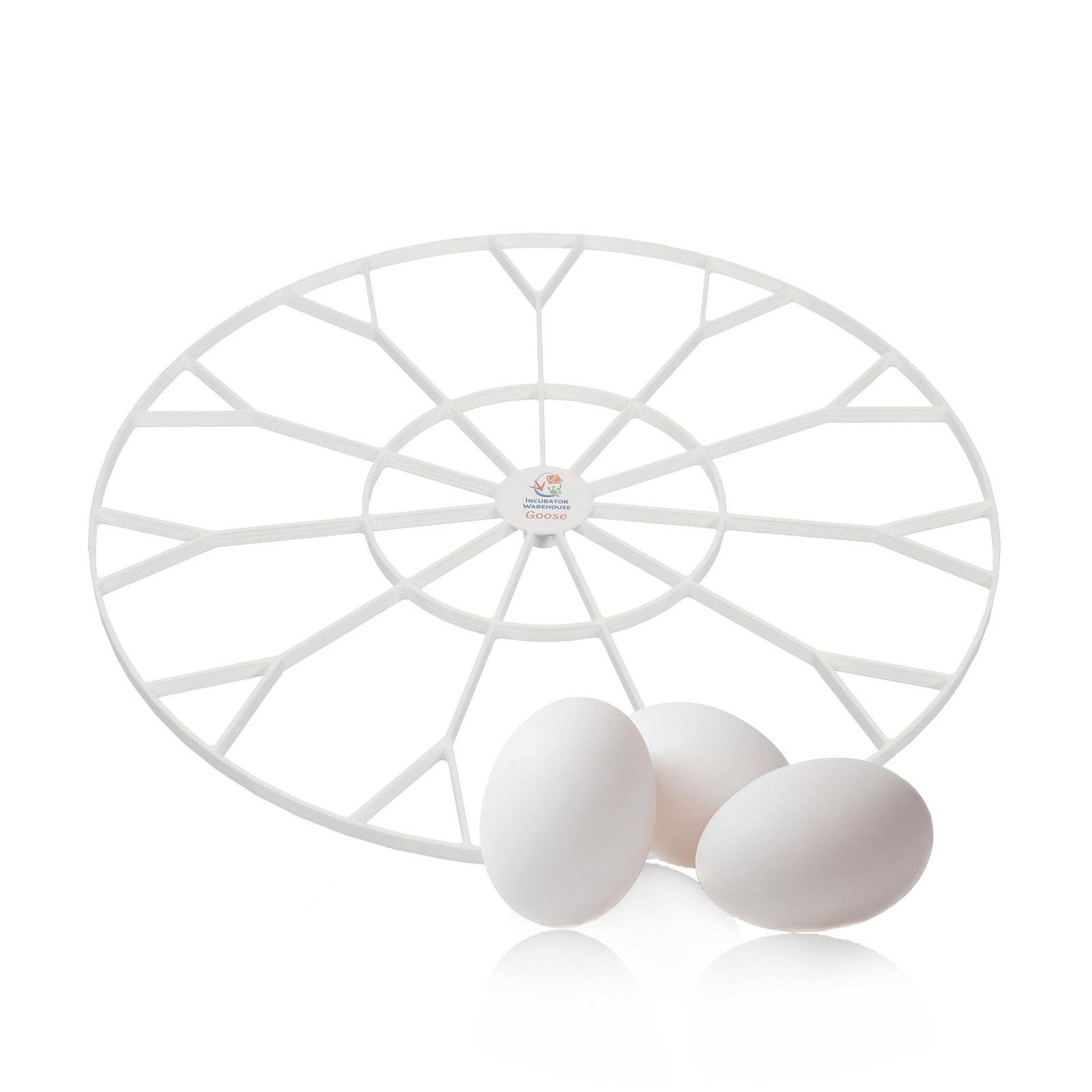 Egg Trays for 11 Large (Goose/Turkey) Eggs - Durable Egg Tray for Nurture Rig...