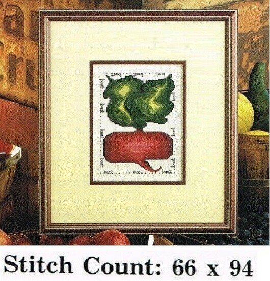 BEET  CROSS STITCH  PATTERN ONLY   3AP