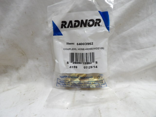 Radnor Set of Oxygen & Acetylene Hose Couplers 64003962