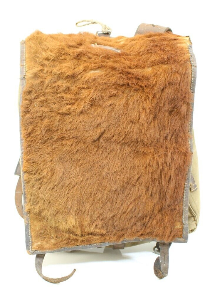 WW2 WWII Original German  Wehrmacht Army Pony Hair.Fur Backpack,F3.15.1