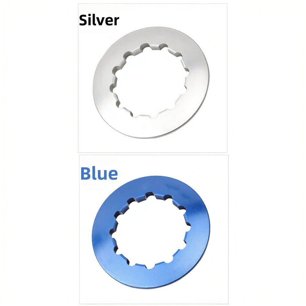 Flywheel Lock Cover Aluminum Alloy 4x4x2cm for Road Bikes Safe Secure Coverage