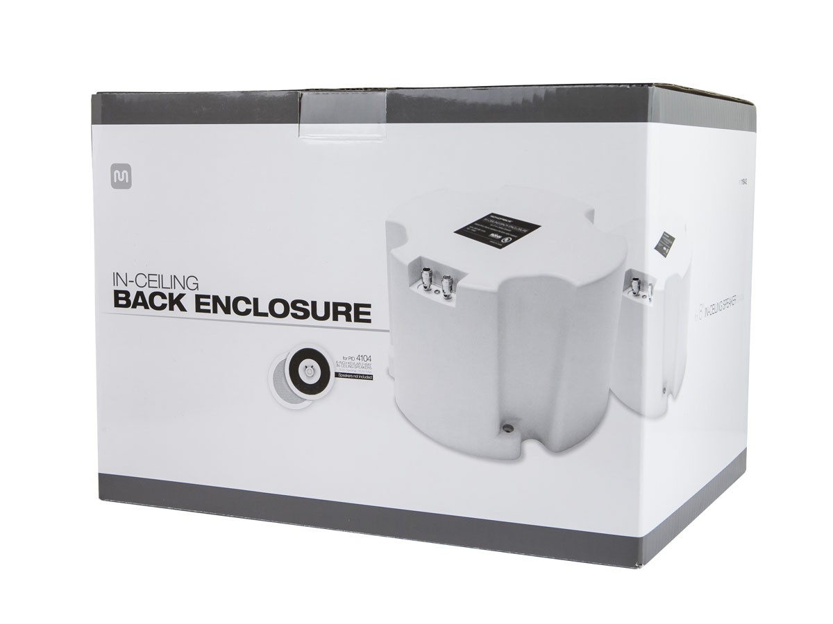Monoprice ABS Back Enclosure (Pair) for PID 4104 8in Ceiling Speaker