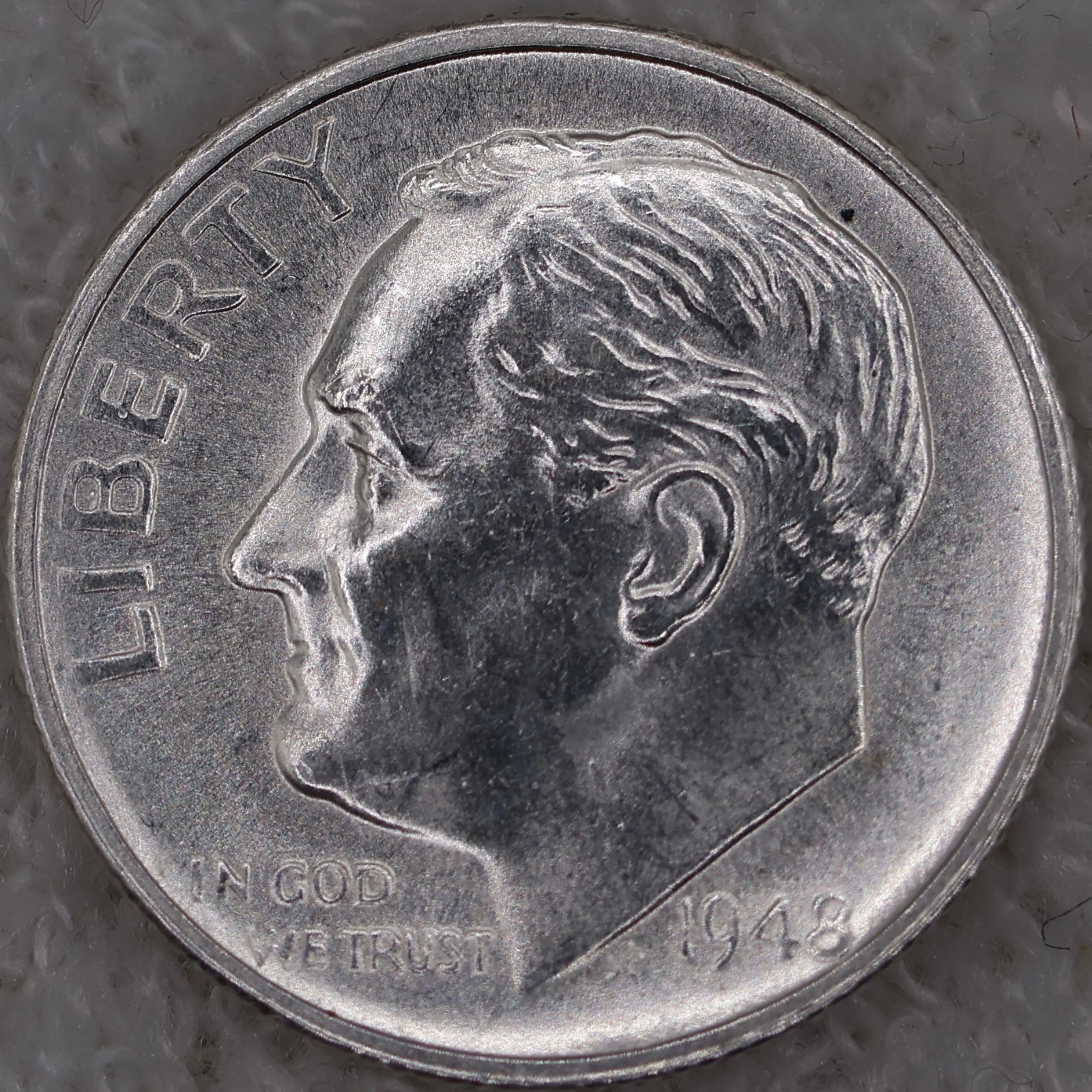 1948 S Roosevelt Dime Uncirculated
