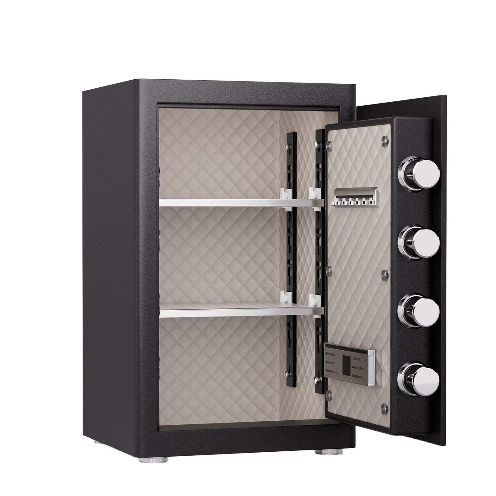 3.0 Cu Ft Fireproof Home Safe with Digital Keypad & Steel Construction