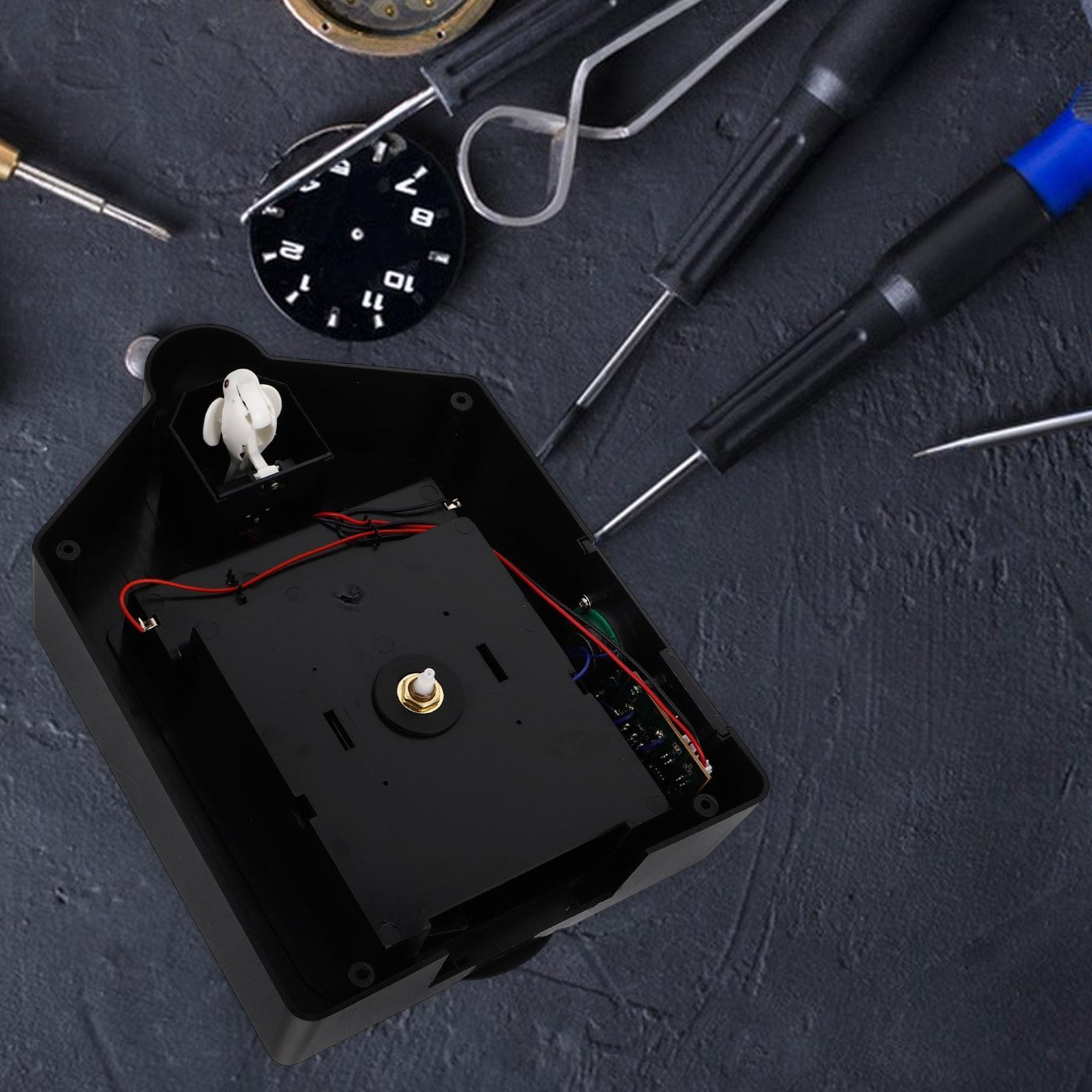 Cuckoo Clock Pendulum Movement Retro Design Decoration Replacement Kit