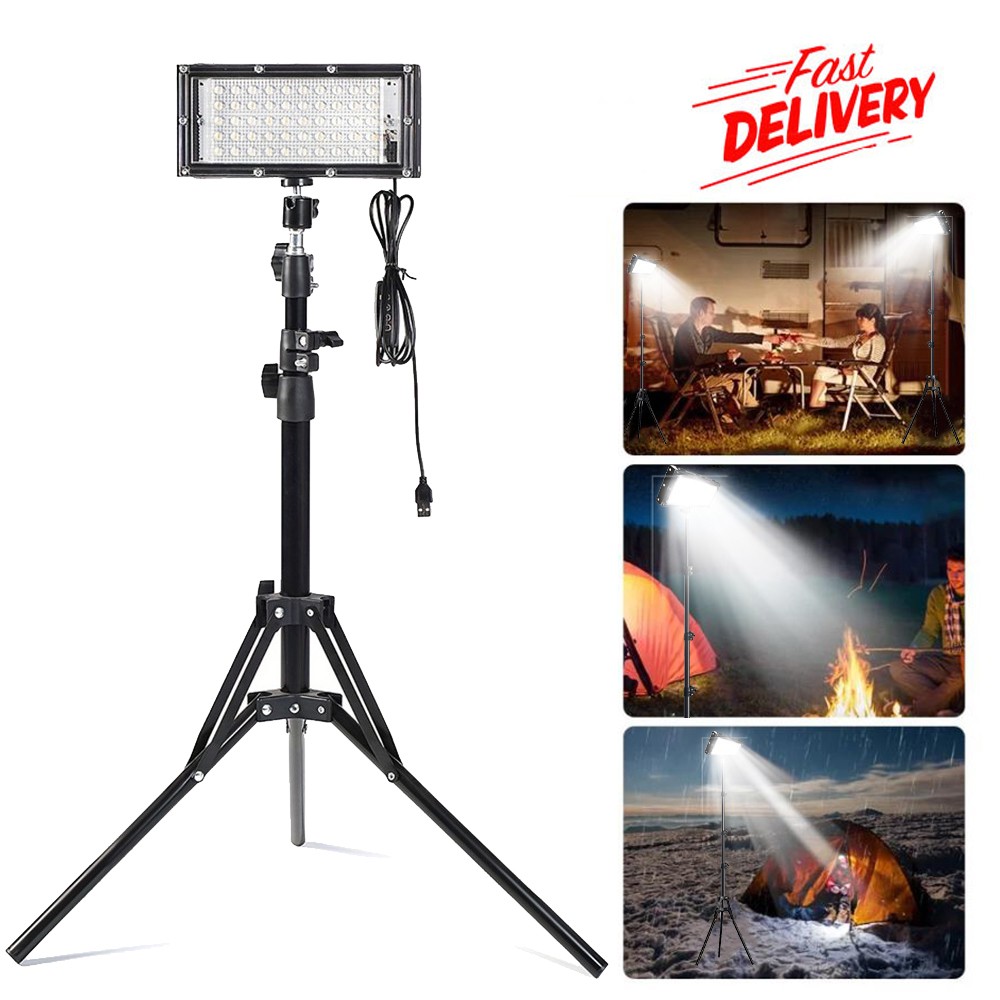 Adjustable 22000Lumen LED Work Lights with Foldable Tripod Stand LED Flood Light