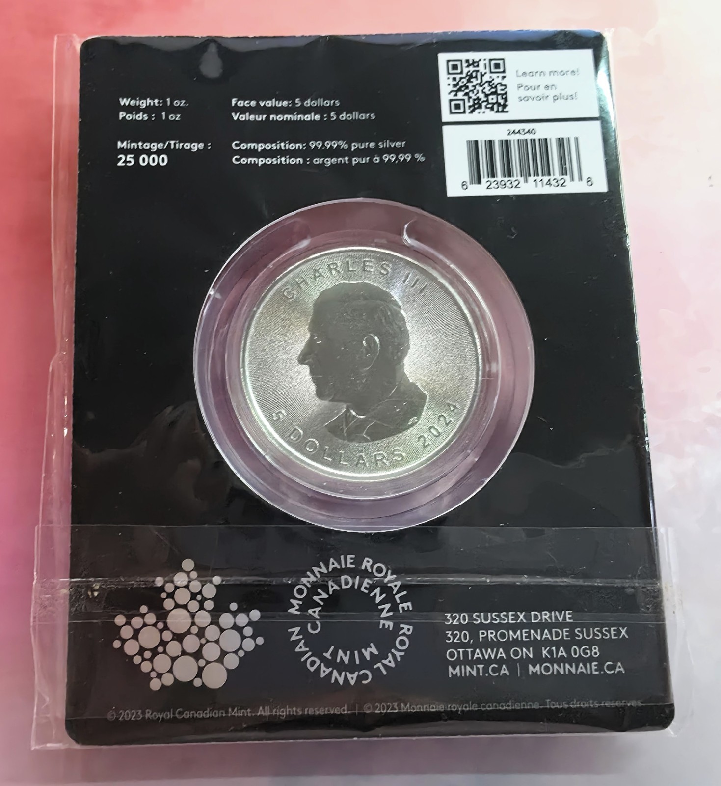 2024 RCM Treasured Maple Leaf “First Strikes” – Fireworks Privy –Limited Edition