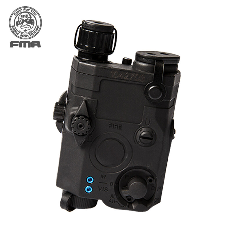 FMA PEQ 15 LA-5 Tactical Battery Case Box + Green Laser Light PEQ-15 Case Box