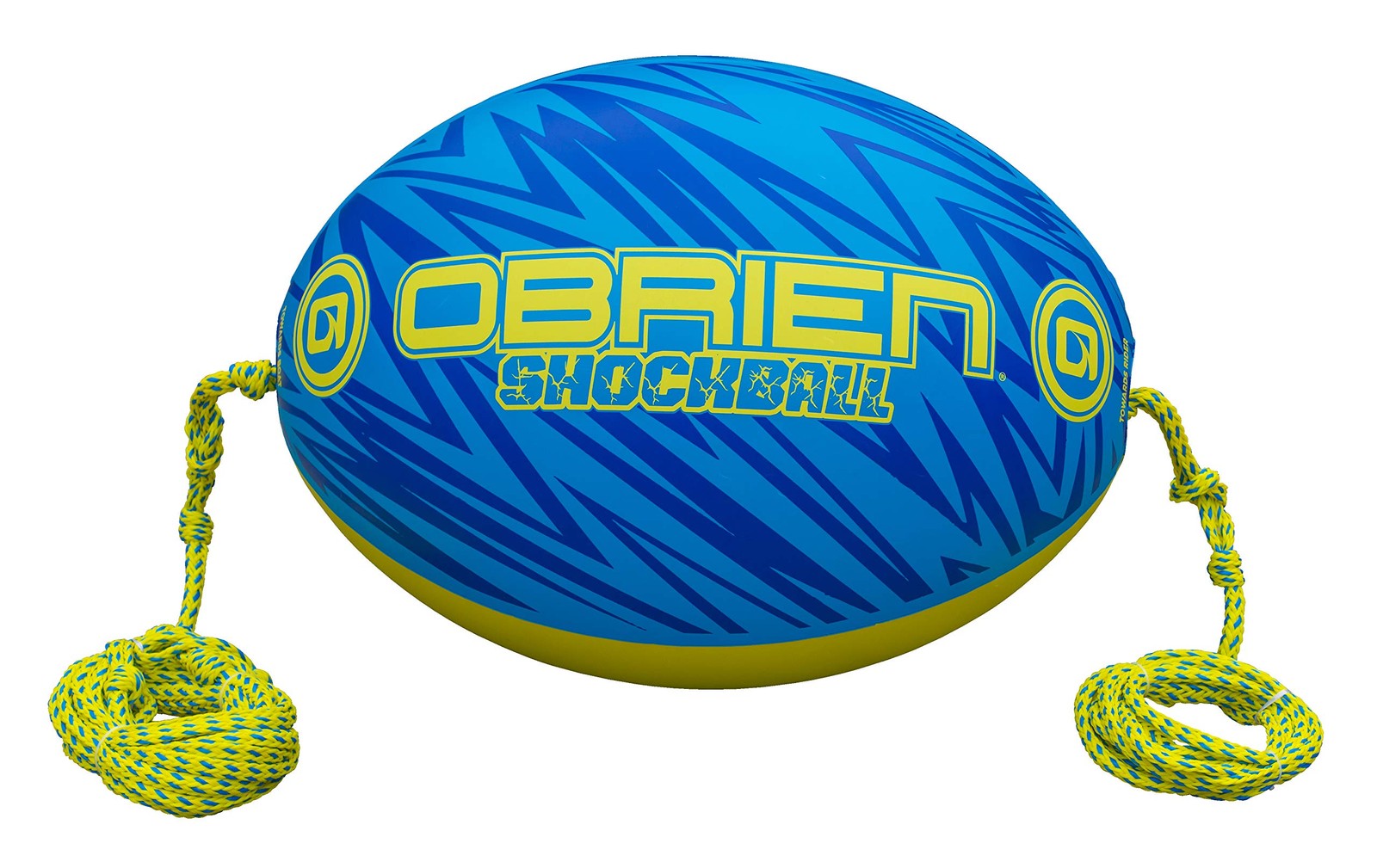 Shock Ball Towable Tube Rope Float, Blue