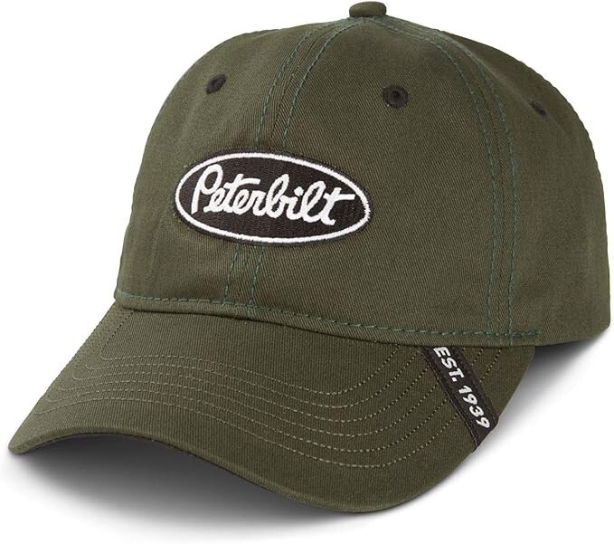 Peterbilt Motors Green Cap - Est. 1939 Low Profile Trucker Hat